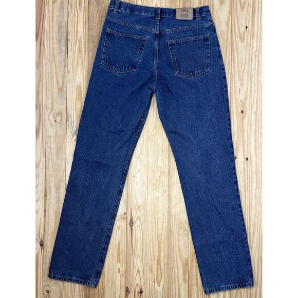 Full Blue Blue Denim Straight Leg Jeans Mens Size 32x34 - Picture 2 of 6